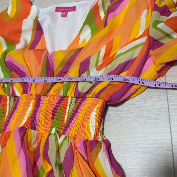 Flying Tomato Vibrant Striped Maxi Dress - Picture 4 of 7